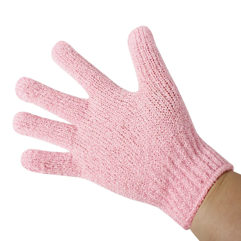 1PC Ściereczka do czyszczenia ciała Miękka szczotka Domowy hotel Łazienka Prysznic Zestaw do szorowania pleców Zestaw złuszczający skórę Ręcznik Rękawice kąpielowe