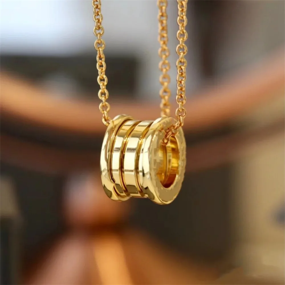 

Новинка 2025 года, элегантное универсальное ожерелье, роскошный изысканный кулон для женщин, улучшающий вид