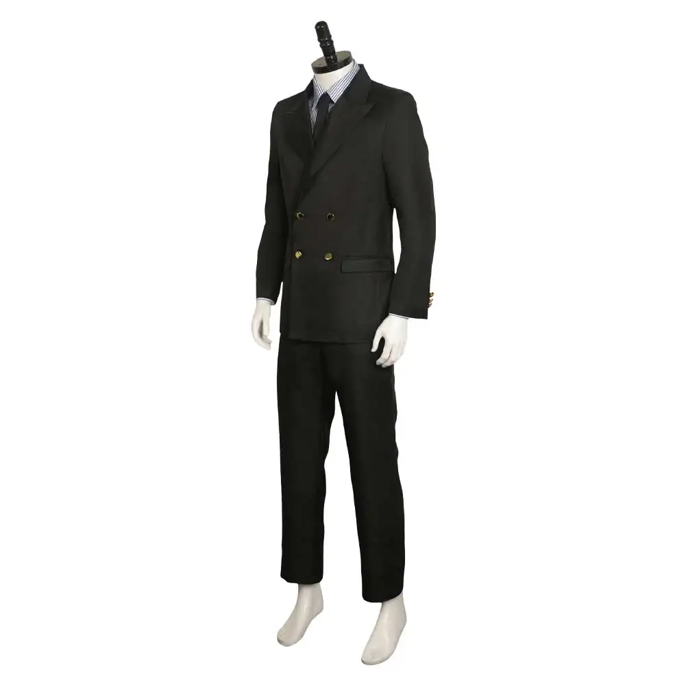 TV Piece Sanji Cosplay Costume Male Uniform Poloshirt Pants Coat Outfits Halloween Carnival Roleplay Suit For Adult Men