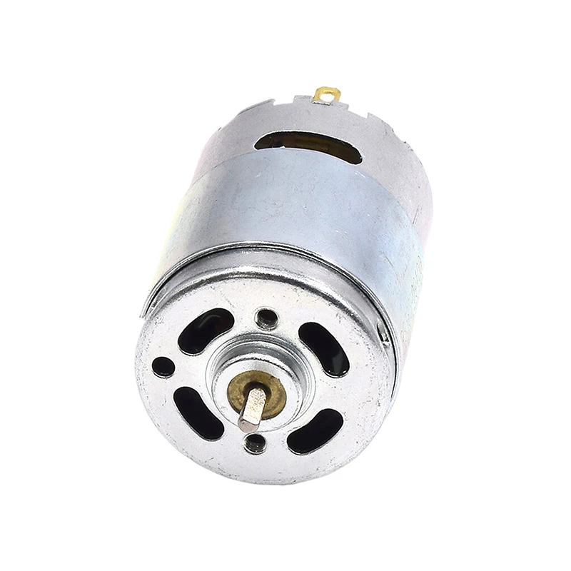 DC 12V-36V 24V Motor RS385-09400 Carbon Brush Motor Double Ball Bearing Large Torque Low Noise Household Appliances Toy Motors