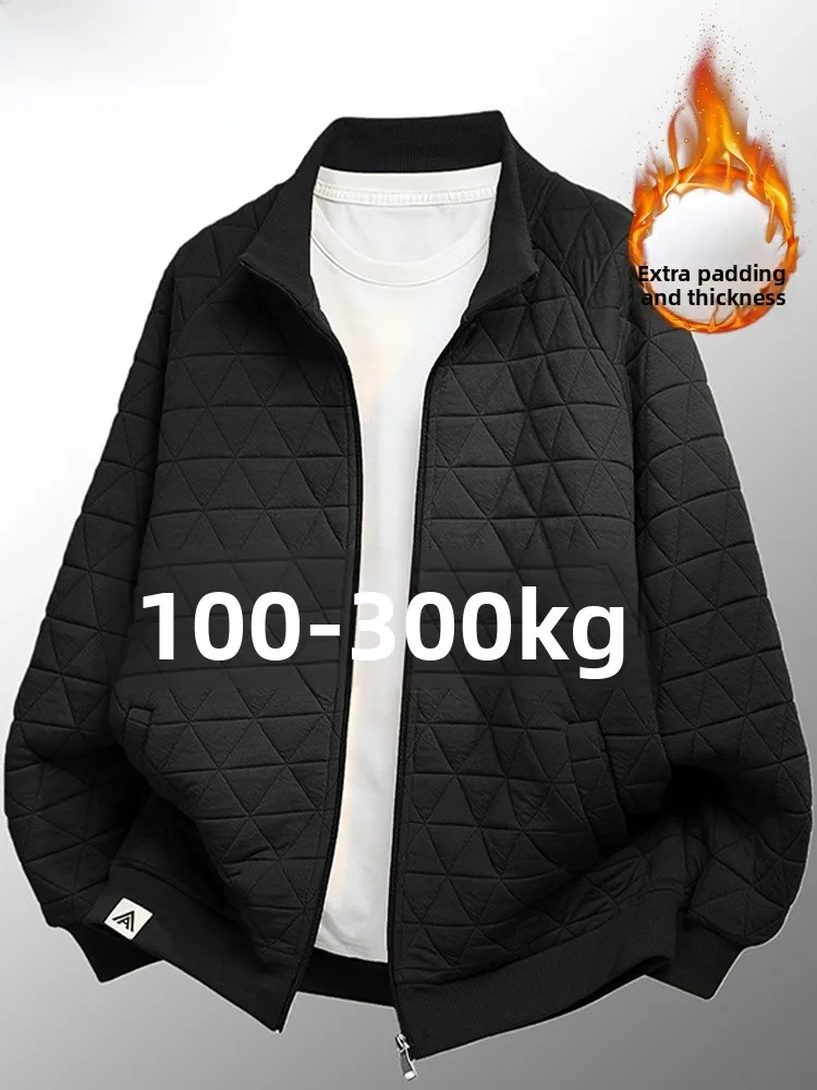 

Мужская утепленная хлопковая куртка MoChao с воротником-стойкой, свободного кроя, теплая, повседневная, из полиэстера, нейлона и композитного волокна, с длинными рукавами