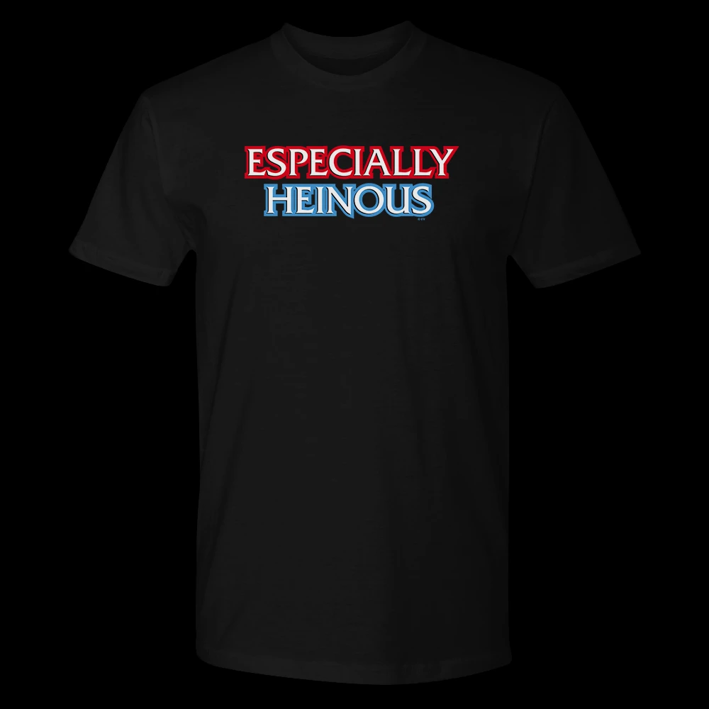 Law & Order SVU Especially Heinous Movie T-Shirt Cotton Graphic Tee Men Women Summer Streetwear