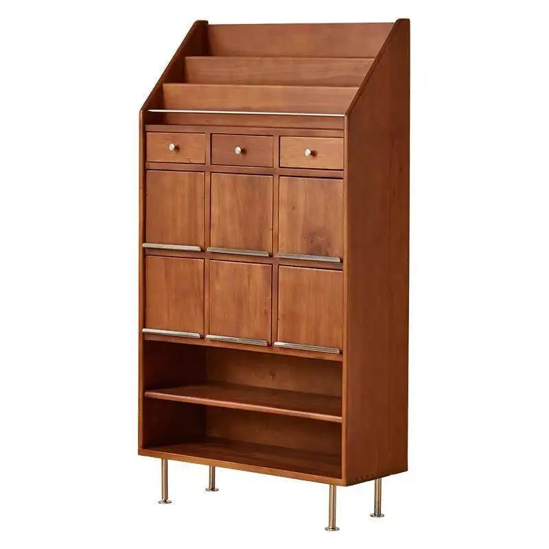 

Medieval style, solid wood chest, living room wall storage