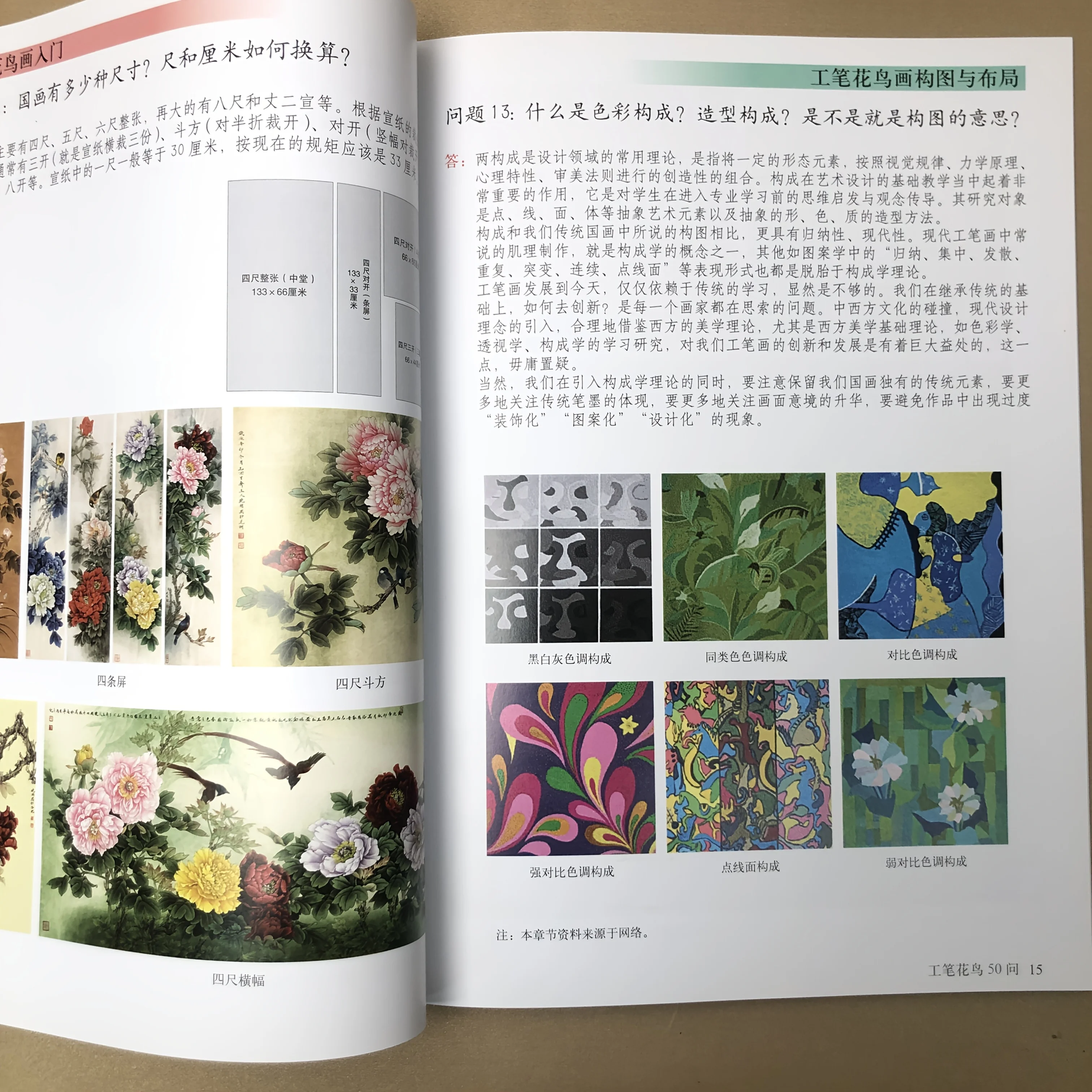 50 Gongbi Q&A: Solving Bird & Flower Painting Problems with Illustrated Solutions