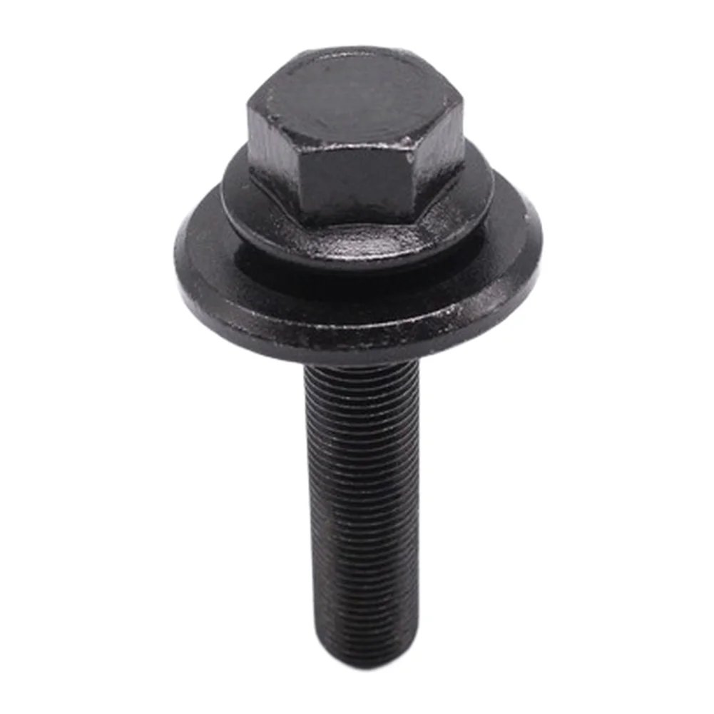 Black Engine Locking Bolt Automotive Crankshaft Locking Bolt Steel Crank Bolt Precise Fitment Heat Resistant Material