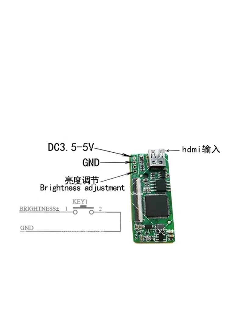 OLED Display ECX335A Drive Board HDMI