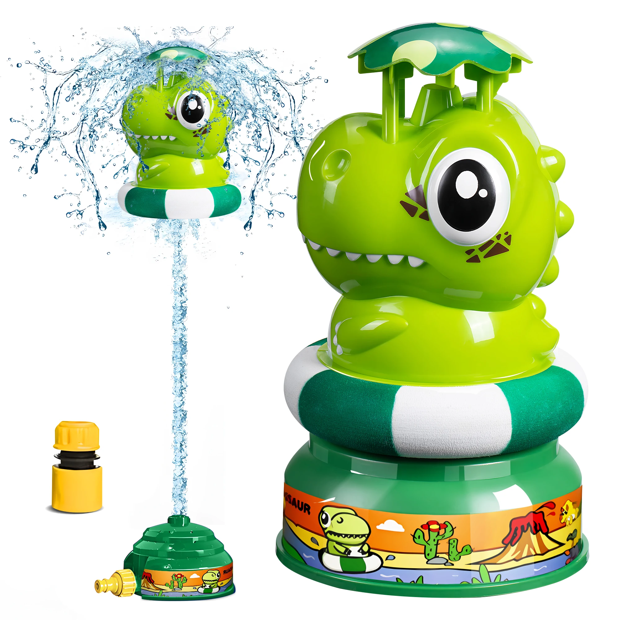 

Launch Water Rocket Kids Water Toys for The Backyard Crocodile Sprinkler Toy Outdoor Kids' Toys Summer Rocket Garden Sprinkler for 3 4 5 6 7 8 Year Old