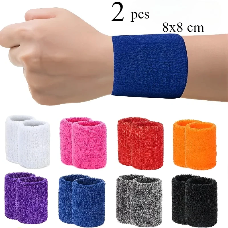 Toalla de 8 × 10cm, pulseras deportivas, bandas para el sudor para tenis, protector de muñeca para baloncesto, voleibol, padel, bandas para el sudor para Fitness, envoltura de Padel Cuf