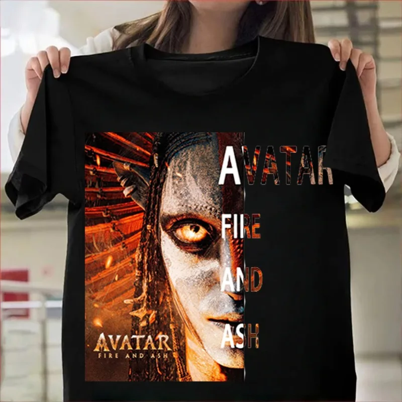 الصورة الرمزية: تي شيرت مطبوع عليه فيلم Fire and Ash، تصميم شخصية مذهلة، بلوزة كاجوال قصيرة الأكمام للجنسين للمحبي