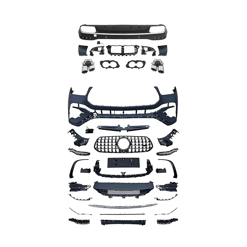 

GLE W167 (2024+) AMG53 Bumpers Body Kits Good Performance Price Upgrade ABS Material Bodykit for Mercedes Benz Stylish AMG Style