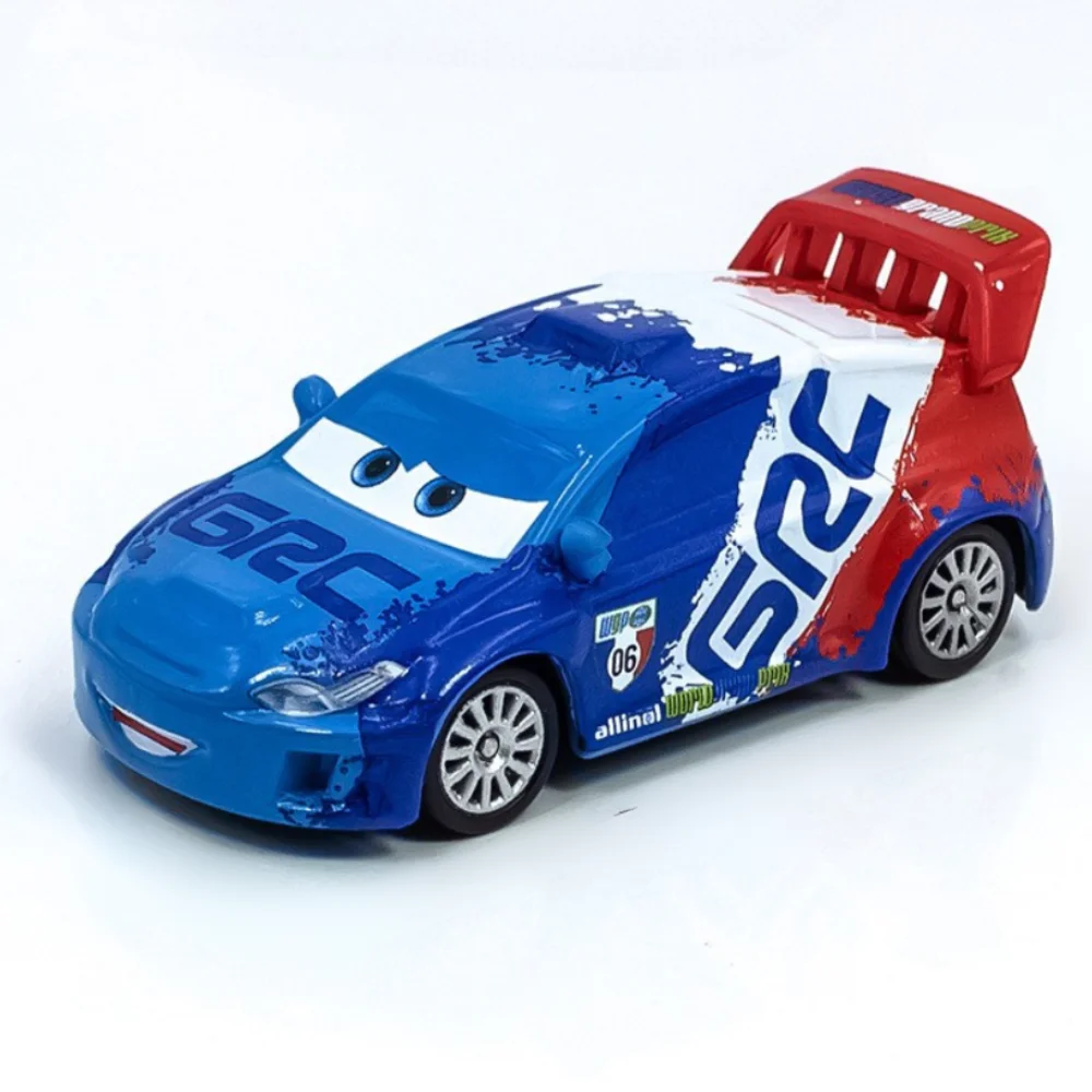 1:55 Disney Pixar Cars 3 Lightning McQueen Francesco Mack Truck Jackson Alloy Racing Car Collection Modellset Festtagsgeschenke