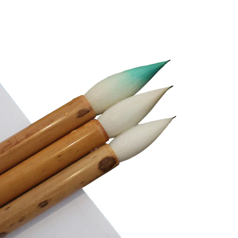 

Woolen Hair Regular Script Writing Lian Brush Set Official Seal Script Calligraphy Brush Peony Chinese Painting Acuarelas Brush