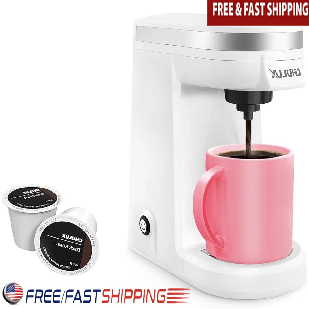 

Mini Coffee Maker K Capsule Single Serve Coffee Machine Compact Lightweight Automatic Brewing Single Cup Coffee Infuser with