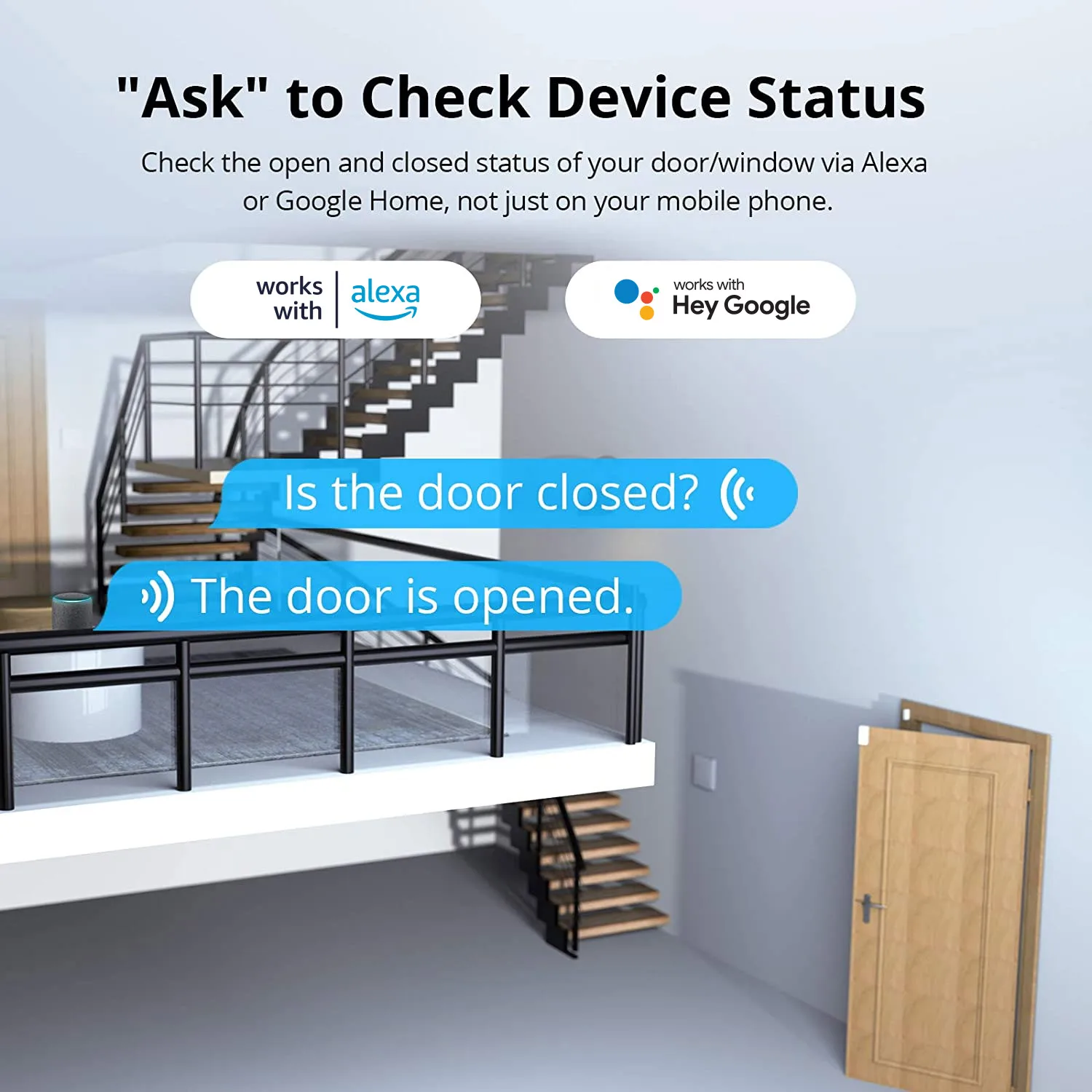 SONOFF DW2 WiFi Door Sensor Wireless Window Sensor Smart Home Security Sensor Detector eWeLink APP Sync Status No Gateway Needed