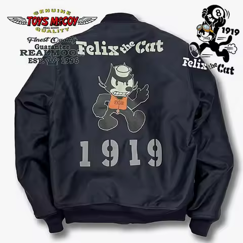 TOYS McCOY American Early Felix 1919 Deck Mechanic Clipped Hair Jacket