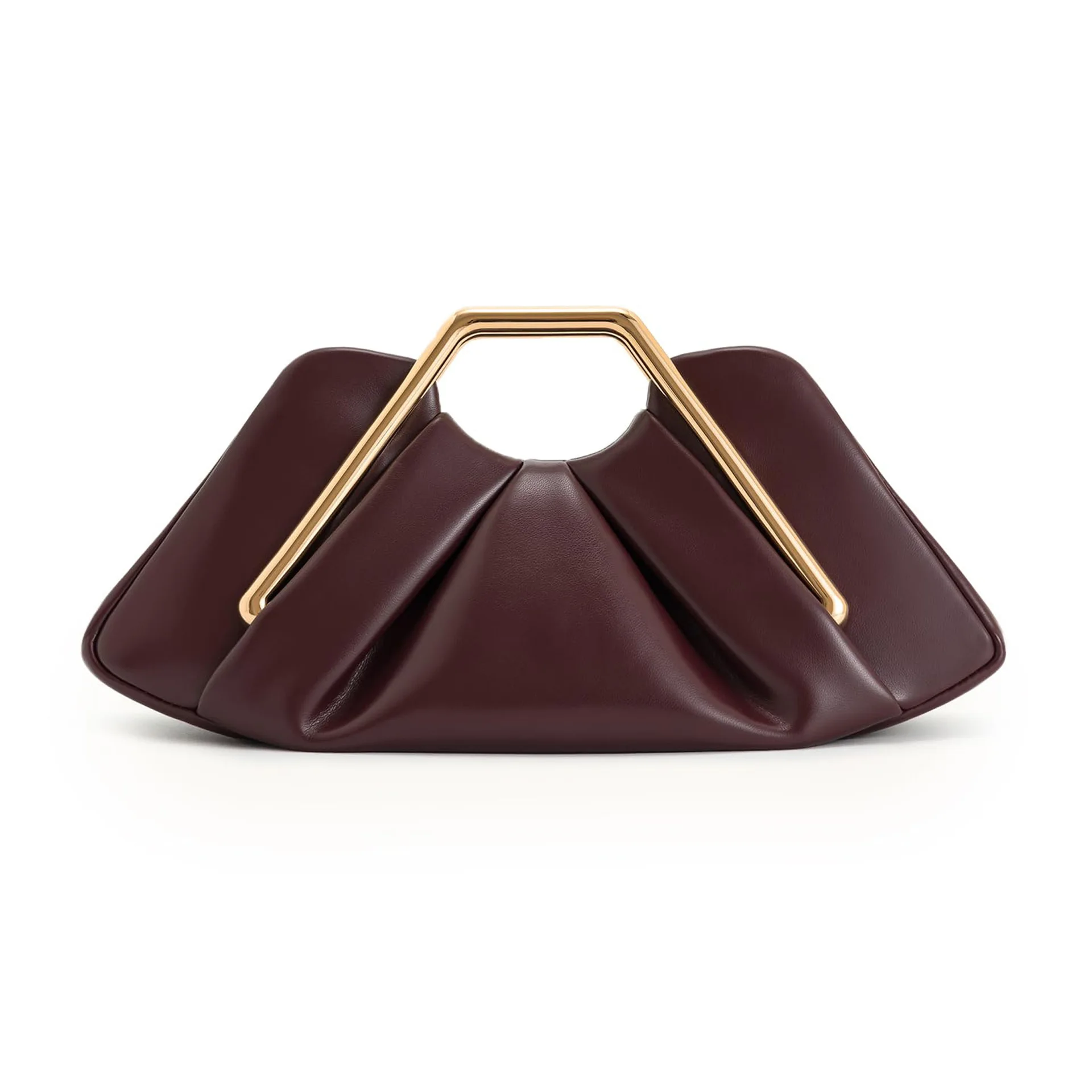 กระเป๋าหนังจีบดีไซน์ใหม่ทันสมัยและไม่ซ้ำใคร กระเป๋าถือหูหิ้วทรงกลมสไตล์วินเทจ กระเป๋าสะพายไหล่ทรงคลาวด์สุดเก๋ ใช้ได้ทั้งแบบถือและสะพายข้าง