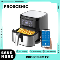 Proscenic T21 Smart Air Fryer 1700W Oil-free With Multi Functions App Control, 1700 Watt Electric Air Fryers Oven&Oilless Cooker