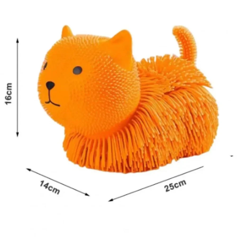 1PC Big Size Cartoon Squishy Toys Kawaii Fur Rabbit Dog Cat Sensory Toys Stress Relief Fidget Kids Girl Friends Gifts Juguetes