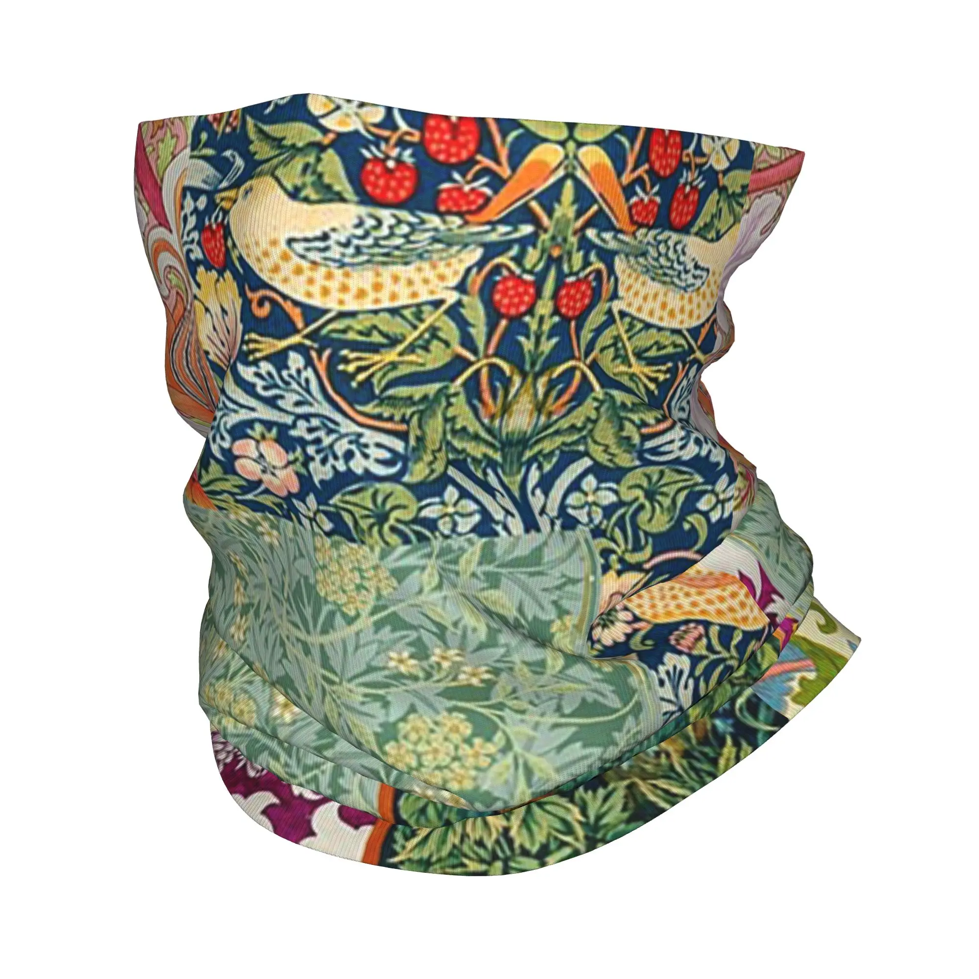 

Уильям Моррис с цветочным текстильным узором, бандана, гетры с принтом, маска, шарф, теплая повязка на голову для езды на велосипеде, унисекс для взрослых