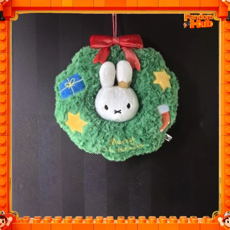 Neuer echter Miffy-Schlüsselanhänger, Welle 2, stehende Haltung, Serie, niedliches Plüschpuppenspielzeug, Plüsch-Weihnachtsbaum-Kissen, Geschenk
