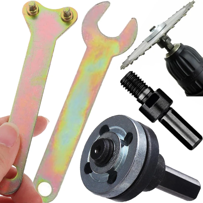 

Electric Drill Angle Grinder Convert Kit DIY Drill Conversion Connecting Rod Adapter Cutting Disc Polishing Wheel Grinding Tools