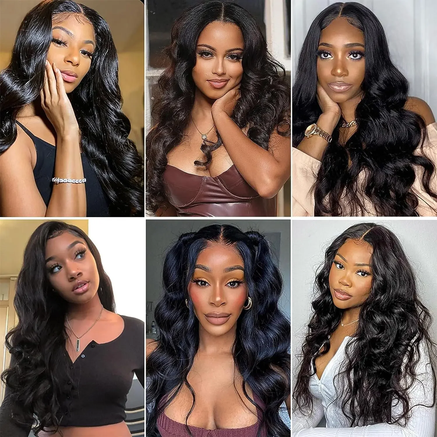 Body Wave Glueless Wigs Ready To Wear Human Hair Pre Plucked Wear and Go Density 5x5 Body Wave HD Lace Closure Wigs For Women