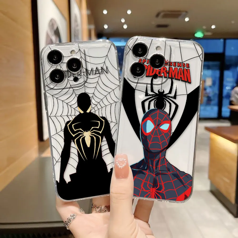 

Marvel Spider-Man Spider Custom Photo Phone Case For Samsung Galaxy S25 S24 S23 S22 S21 S20 FE S10 PLUS M54 M23 ULTRA Clear Case