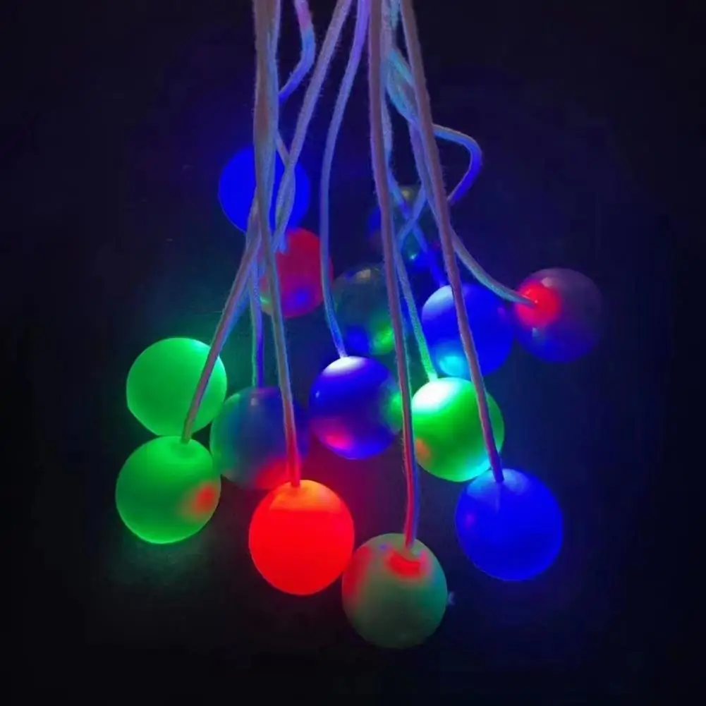 Fidget Click Clack Ball Click Clackers zabawka świecące w ciemności ciekawe relief nuda dekompresja Kid prezent urodzinowy dla dzieci