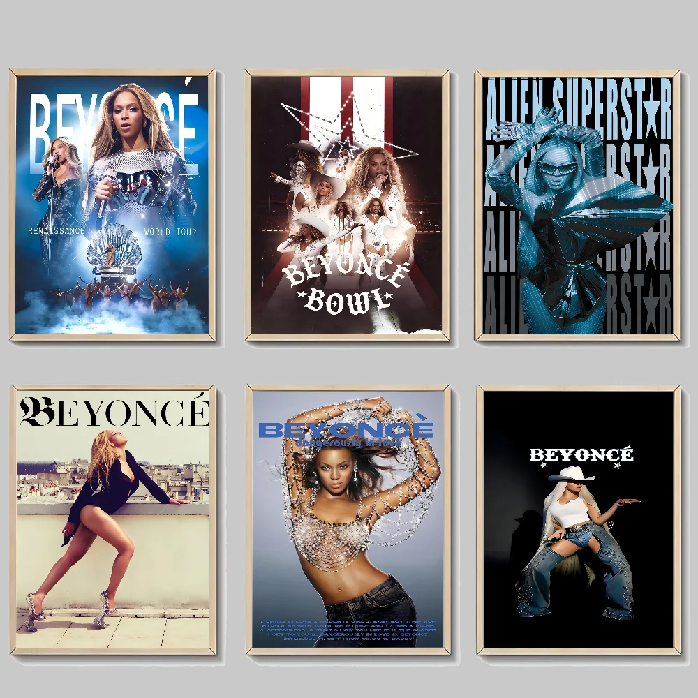 Beyonce Classic Vintage Posters HD Quality Wall Art Retro Posters For Home Room Wall Decor
