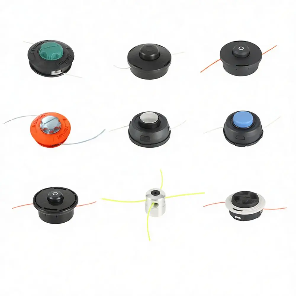 Universal Aluminum Alloy Grass Trimmer Head Quick Change String Mower Part For Garden Lawn Mowing Tool Maintenance