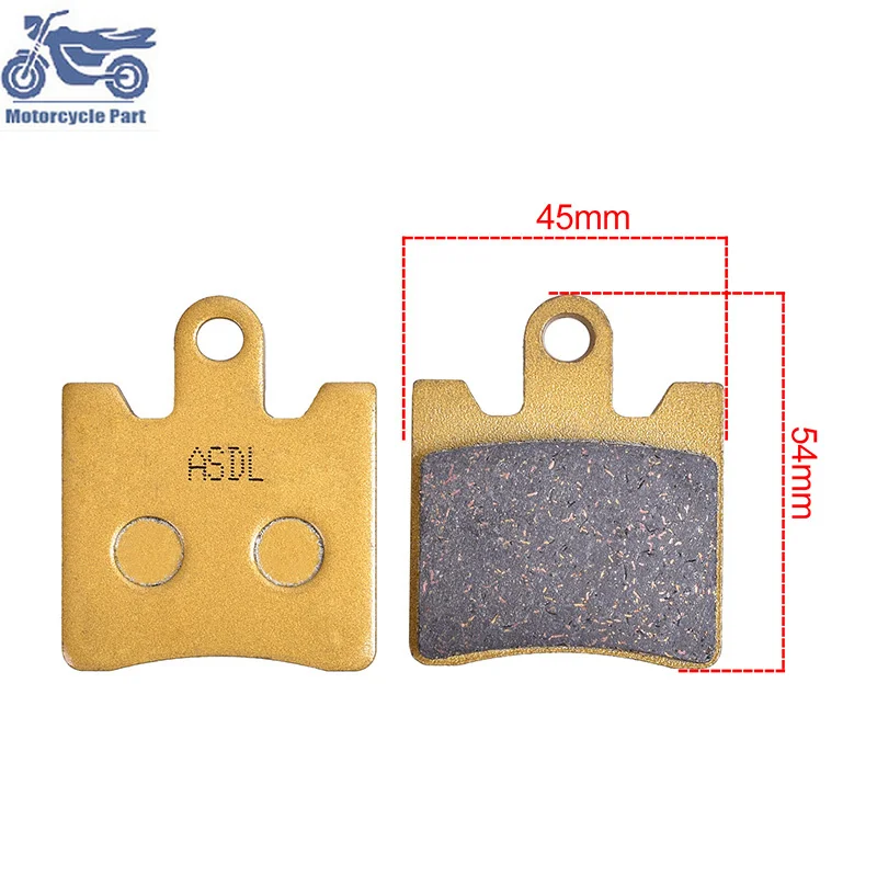 

Motorcycle Front Brake Pads For SUZUKI AN 400 AN 250 AN250 AN400 98-06 Burg/man Skywave 250 Sky Wave Type II 98-01