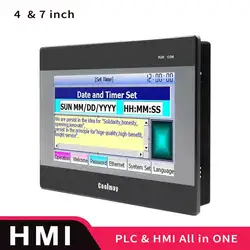 Coolmay All in One 4 7 Inch EX3S EX3S-8043H-24MR EX3S-8043H-24MT EX3S-8070H-44MRT EX3S-8070H-44MT PLC HMI