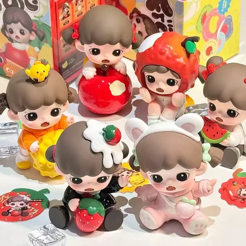 

Genuine Zoraa I Love Eating Fruit Series Blind Box Secret Toy Handmade Ornament Trendy Desk Decoration Surprise Mystery Box Gift