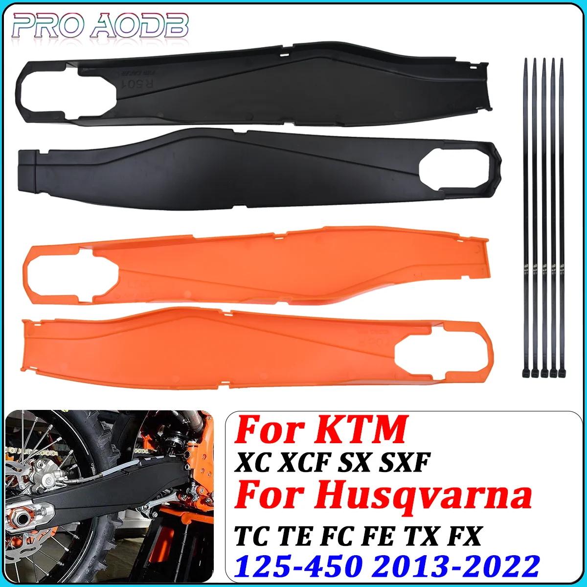 

Motorcycle Swingarm Swing Arm Protector For KTM 125 150 250 300 350 450 XC XCF SX SXF Husqvarna TC TE FC FE TX FX 2013-2022
