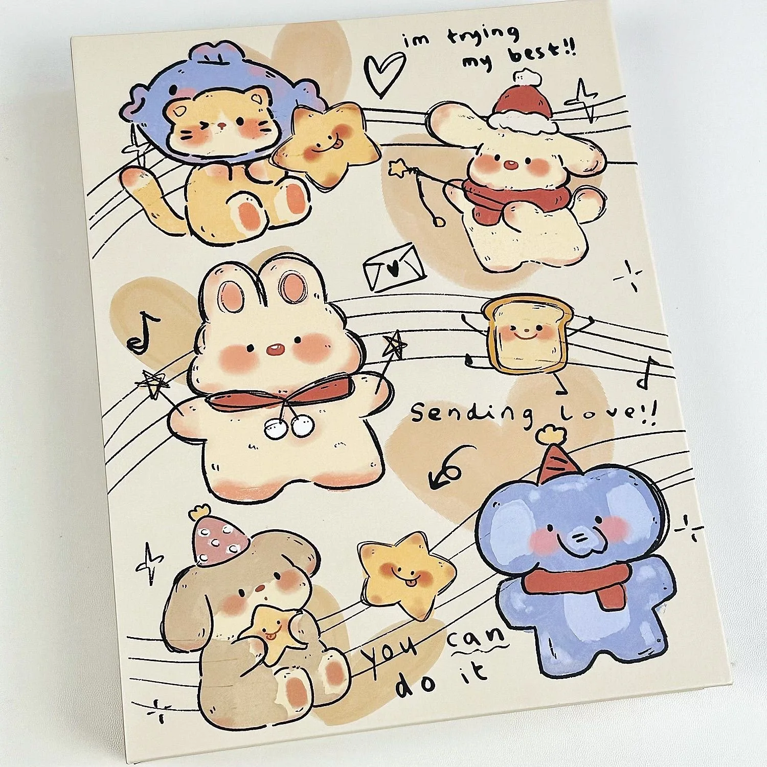 IMYY A5 Kpop Idol Photo Album Kawaii Animals Photocard Holder Photo Card Binder Collect Book Album for Photographs 콜북 Фотоальбом