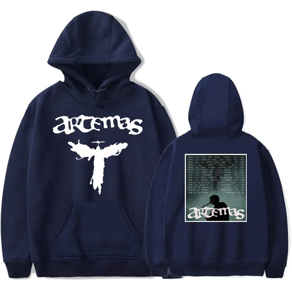 Artemas The Americas Tour 2025 هوديس بلوزات ميرش للجنسين موضة كم طويل أنيق شخصية هوديس #4