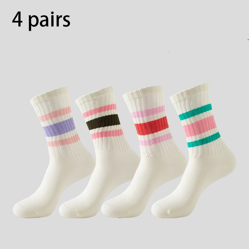 Freizeitsocken für Herren, Arbeitssocken, Baumwollsocken für Herren, Laufsocken, Crew-Socken, Paarsocken, Damensocken – Detail 14