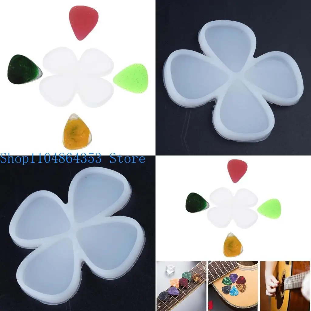 

652F DIY Musical Accessories Resin Casting Mold DIY Guitar Thumb Finger Picks UV Mold