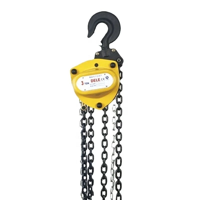 3t 3m Hand Block Easy Operation Classic Design Hand Chain Hoist Crane Hoist Lifting Machine With Manual Operated