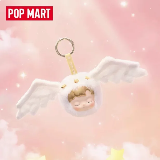 HACIPUPU كوكبة سلسلة POPMART جديد المطاط مرونة الوجه دمية حقيبة التخزين قلادة زخرفة الديكور صندوق أعمى عيد ميلاد جي