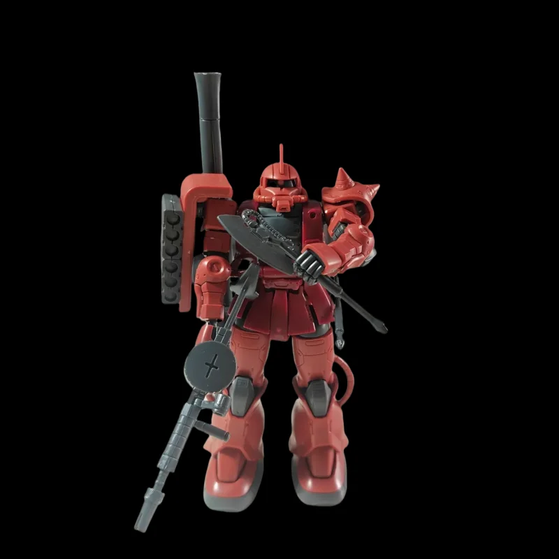 

Island Cucuruz Doan's Island HG 1/144 ZAKU II CHAR'S CUSTOM Мех, сборная модель, комплект, экшн-фигурки, украшения, детские игрушки, подарки