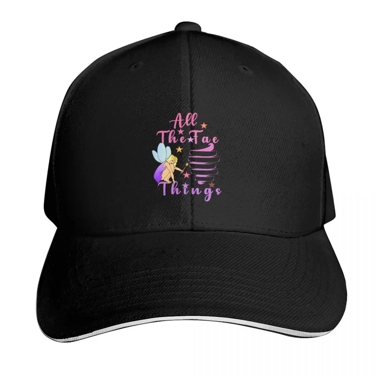 All The Fae Things Baseball Cap Strapback Dad Hat Six Panel Structured Crown Sun Protection UPF 50+