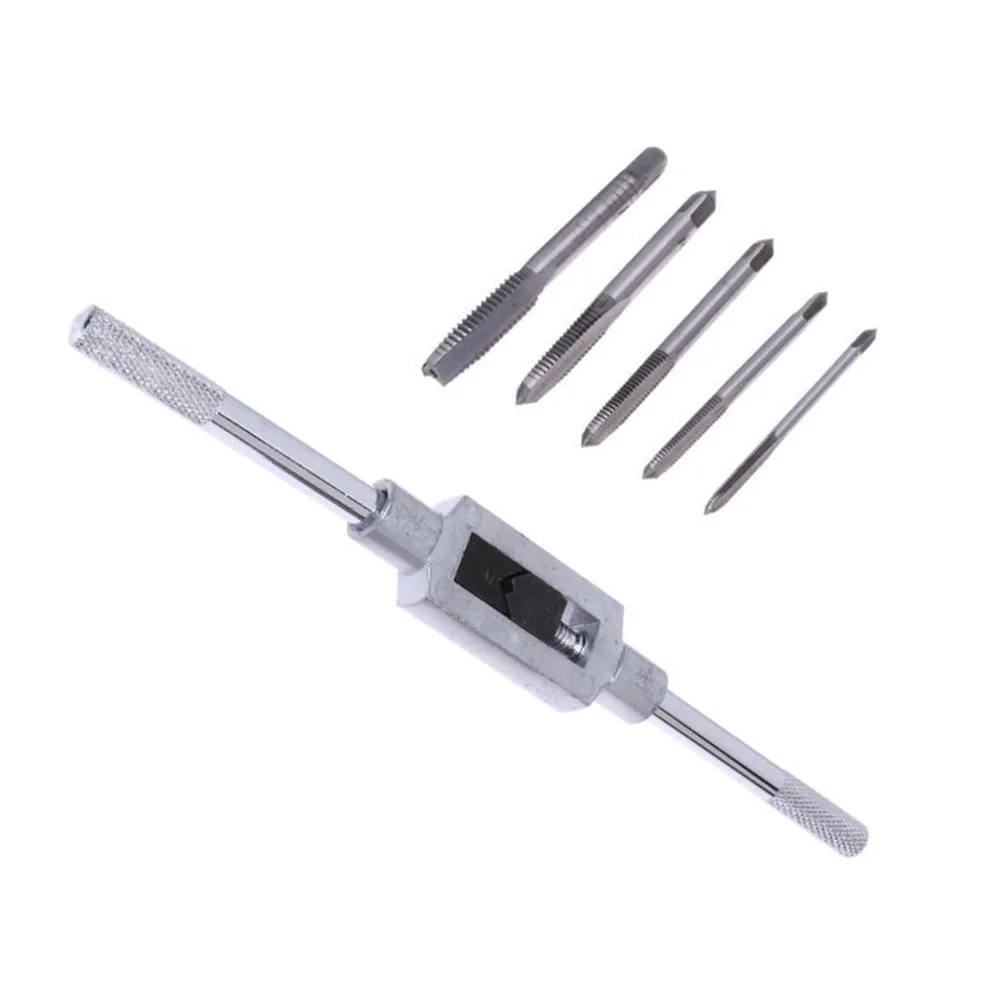 

6pcs Screw Extractor Set Auto Repair Tool Vanadium Steel Easy Out Stripped Screws Black Oxide Long Lasting Hand Tool Kit Auto