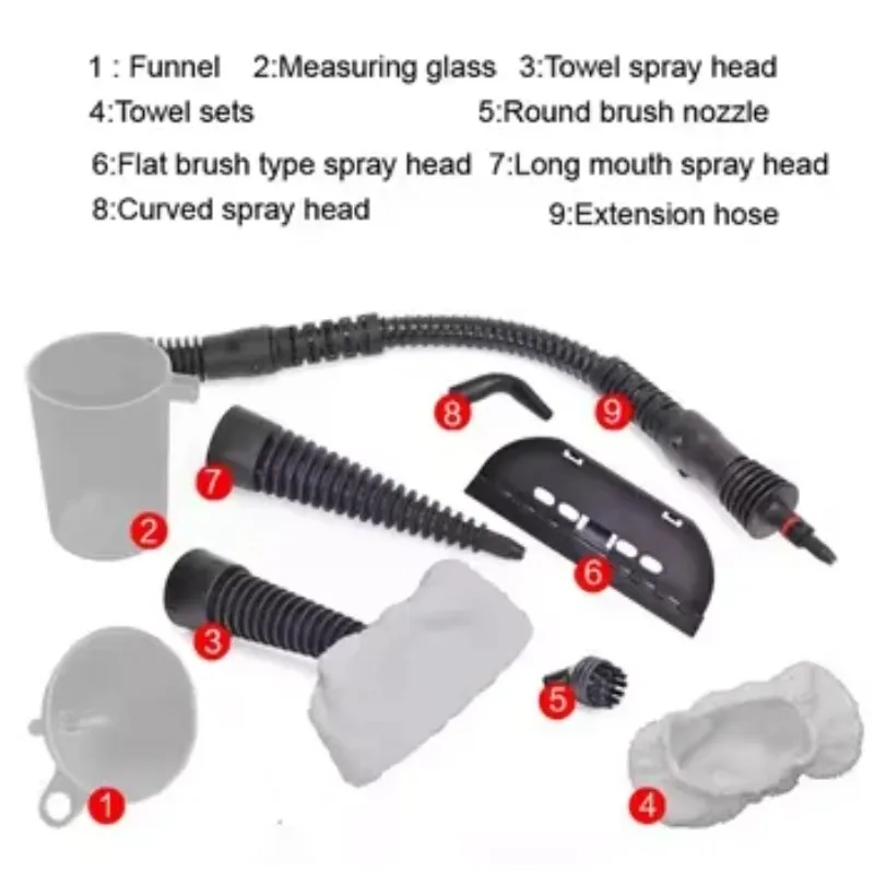 AKX Wholesales Kitchen Range Hood Air Conditioner Cleaner High Temperature Handheld Steam Cleaning Machine