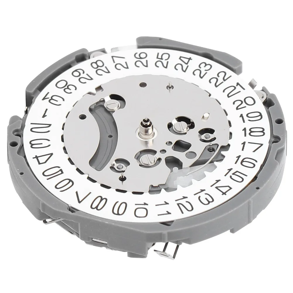 Durable Six Pin Watch Movement Multifunctional Quartz Type Quartz Movement Watch Accessory for VK63A movement Watch Assembly