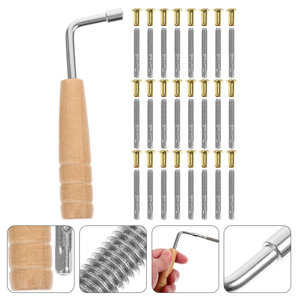 

Lea String Set Lyre Tool Musical Instruments Turn Pin Harp Tuning Wrench Piano