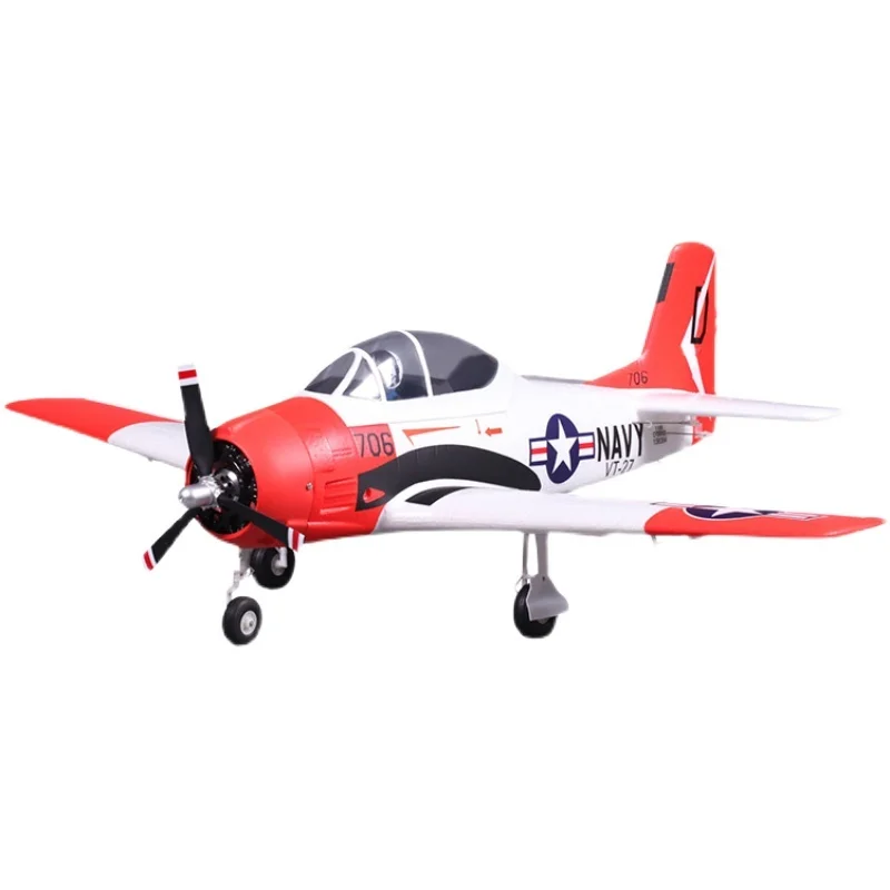FMS 800mm T-28 Trojans Fixed Wing Entry Electronic Remote Control Model Aircraft World War II Model Aircraft Adult Toy