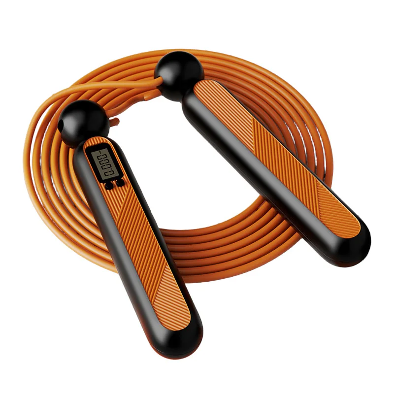 Jump Rope With Digital Counter Adjustable Smart Skipping Rope Two Styles For Fitness Exercise Weight Lose Fat Burning Items