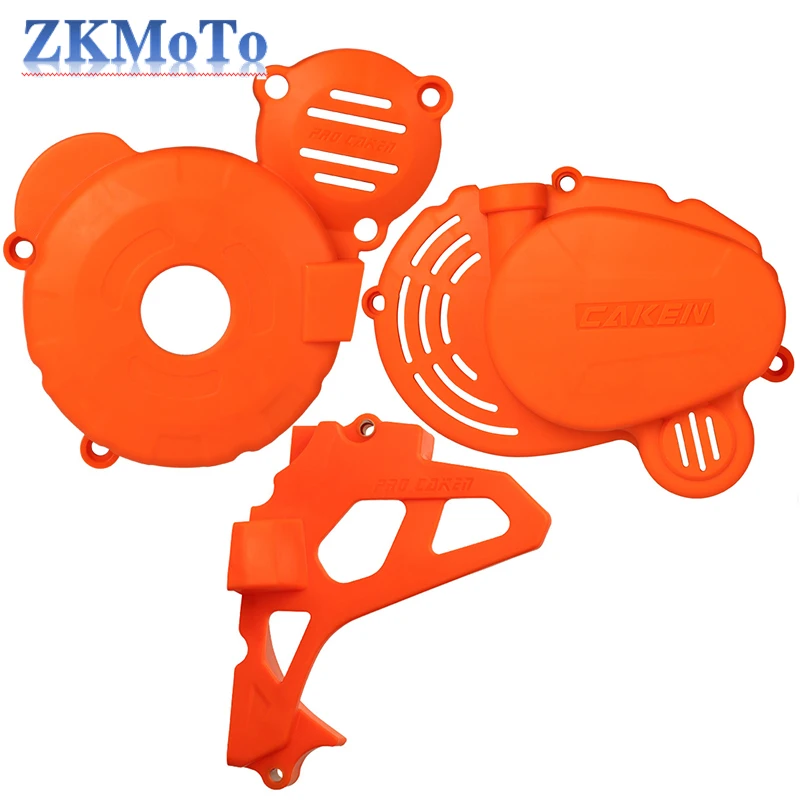 Motorcycle Clutch Guard Water Pump Cover Engine Ignition Protector For ZongShen CB250F ZS172FMM-3 Engine KAYO T4 GUIZUN BOSUER