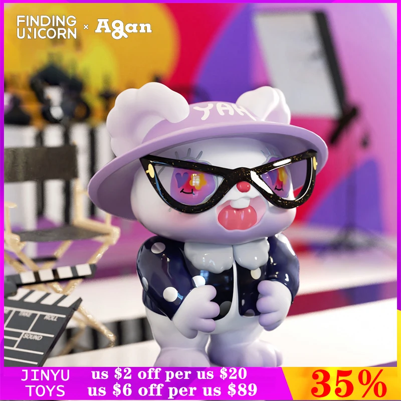 Original Finding Unicorn Agan Returns To Modern Series Blind Box Doll Cute Anime Figure Girls Birthday Gift Collection Toys